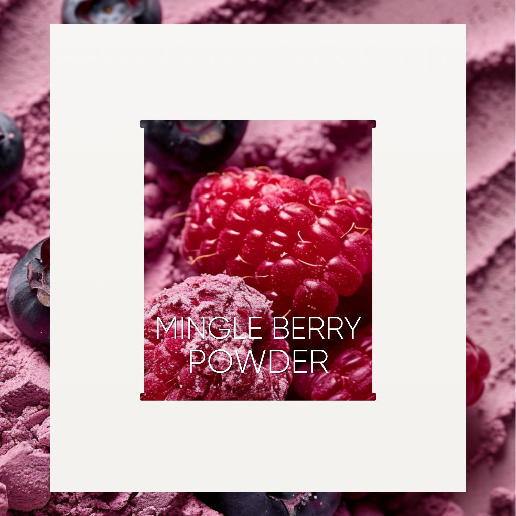 เช็ตสุขภาพดี มิงเกิ้ลเบอร์รี่+ผงกรีนมิกซ์ ( Mingle Berry + Green Mix Powder) แถม ถุงผ้า Canva Limited