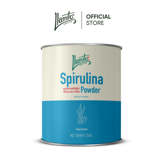 สีน้ำเงิน Llamito ผงสาหร่ายสไปรูลิน่า สีน้ำเงิน (Blue Spirulina Powder) ขนาด 250g