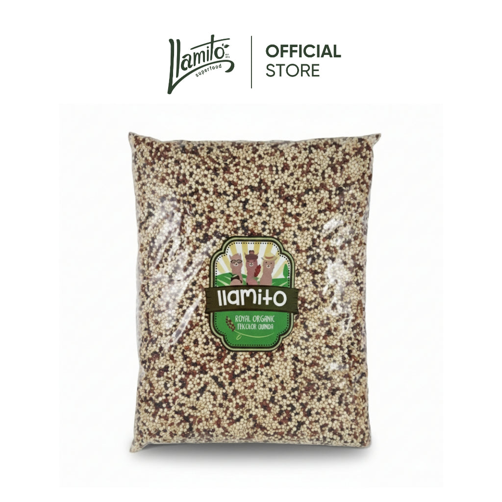 Llamito ควินัว 3 สี ออร์แกนิค (Organic Tricolor Quinoa) ขนาด 900g-