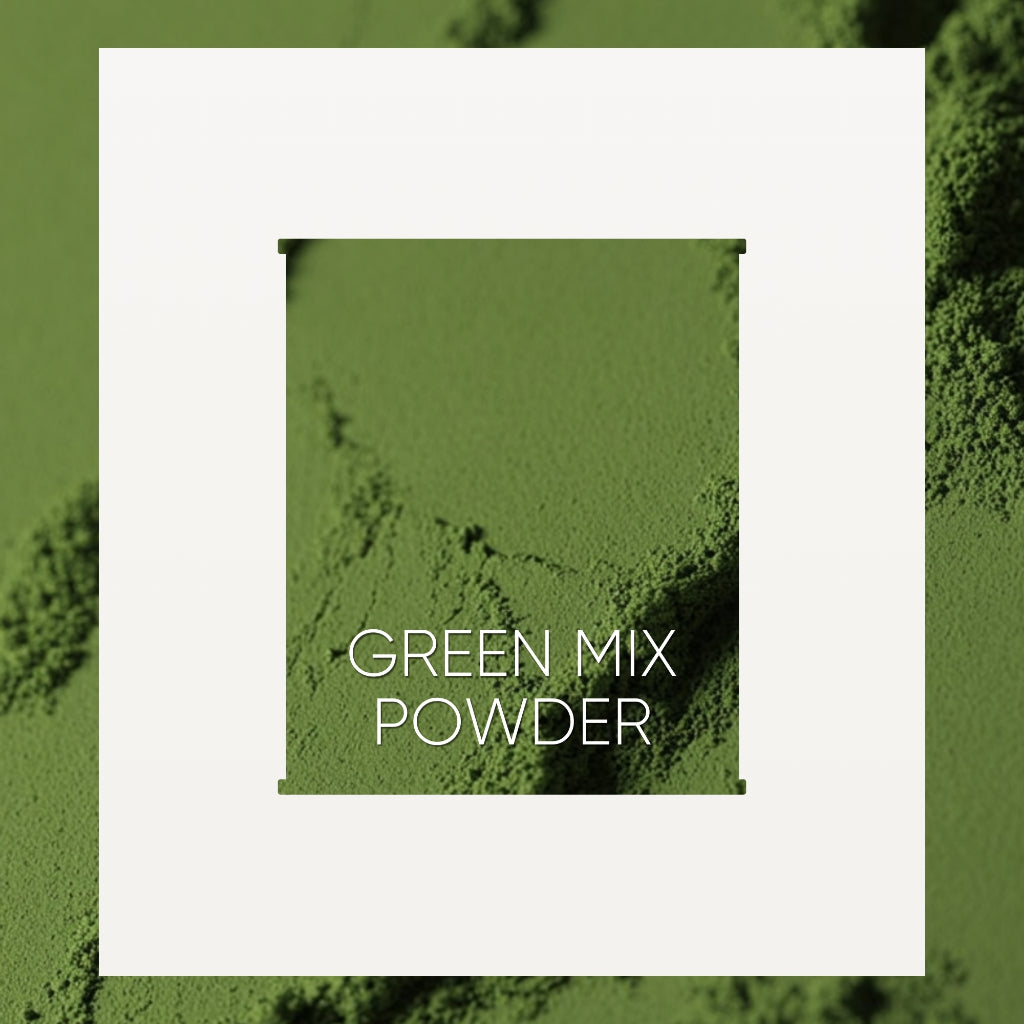 เช็ตสุขภาพดี มิงเกิ้ลเบอร์รี่+ผงกรีนมิกซ์ ( Mingle Berry +  Green Mix Powder) แถม ถุงผ้า Canva Limited