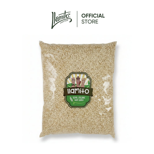 Llamito ควินัวสีขาว ( White Royal Quinoa) ขนาด 900g