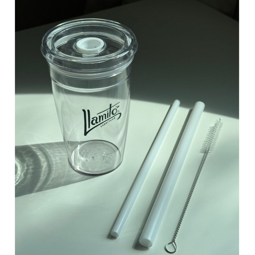 Llamito แก้วน้ำ Tritan ขนาด 16 Oz (Clear Cold Tumbler Tritan 16oz)